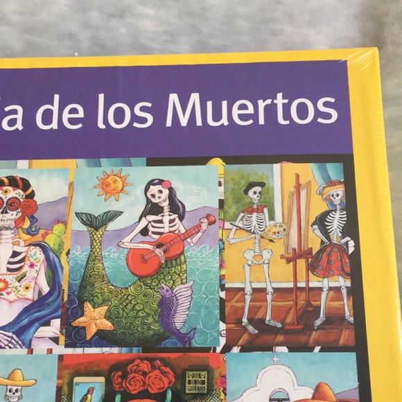 Dia De Los Muertos 1000 Piece Puzzle NWT Hennessy Puzzles 19.25x26.75” - Picture 8 of 16